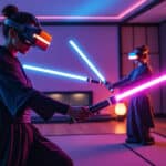 découvrez beat saber sur meta quest, le jeu de réalité virtuelle qui transforme votre salon en dojo dynamique. vivez une expérience immersive unique alliant rythme et mouvement.